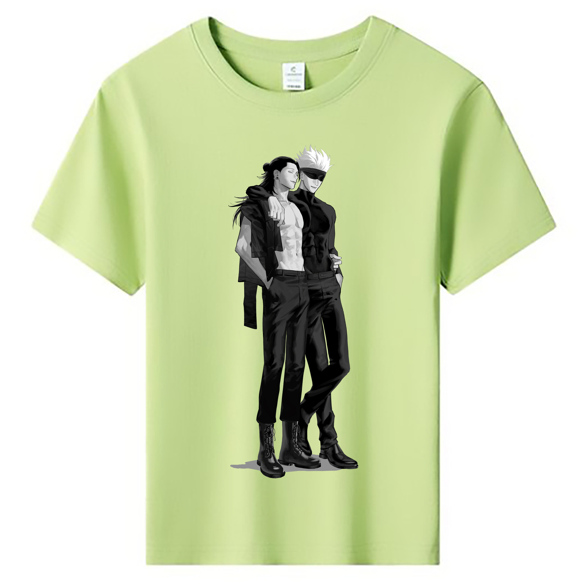 （画像用） 呪術廻戦 Jujutsu Kaisen 綿100％キッズTシャツ（フロントプリント）